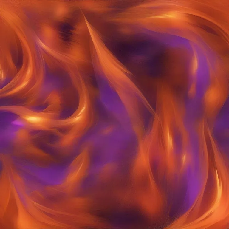 Flame digital art generated by stable diffusion.