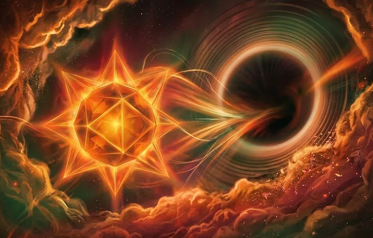Flame digital art generated by stable diffusion.